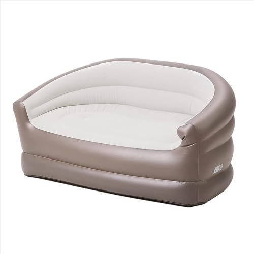 ZMIN Aufblasbare Couch für Erwachsene, Faltbare aufblasbare Couchliege, tragbares Luftsofa für das Leben im Innenbereich, Outdoor-Aktivitäten, Camping, Reisen,A,138 * 87 * 71CM