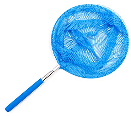 squarex Hot Tub Skimmer Net Handheld, Pool Net, Pool Skimmer Net with Solid Plastic Frame, Deep Ultra Fine Mesh Netting Small Pool Skimmer Net for Swimming Pools, Spas, Hot Tubs and Fountains #A