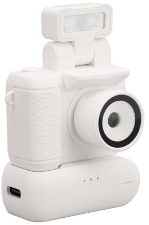 Sxhlseller Mini Caméra de Poche 1080P, Caméra HD avec Écran 1,44'' et Étui de Chargement Portable, Enregistrement Vidéo pour Sports, Équitation, Vlogging