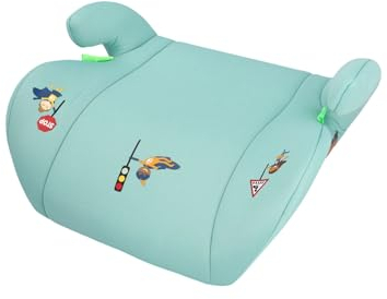 cartrend Kids Kindersitzerhöhung, Zertifiziert nach DIN ECE R129, für 125–150 cm Körpergröße, verbesserter Seitenaufpallschutz, ergonomisch, mint