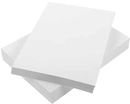 VILLCASE 500blätter Blanko-druckerpapier Weiß Kartonpapier Zum Bedrucken Multifunktionspapier Für Bastelarbeiten Und Druckanforderungen