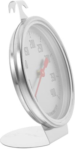 OSALADI Ofenthermometer Aus Hitzebeständigem Material Präzises Analoges Backofenthermometer Bis 400 °c Multifunktional Für Backofen Und Elektroherd Küchenzubehör Für Genaue Ofentemperaturmessung