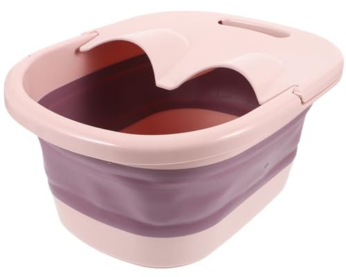 PACKOVE 1pezzi Lavandino Per Piedi Portatile Bacinella Pieghevole Per Pediluvio Vasca Per Casa Funzione Relax Materiale Plastico Di Buona Qualità