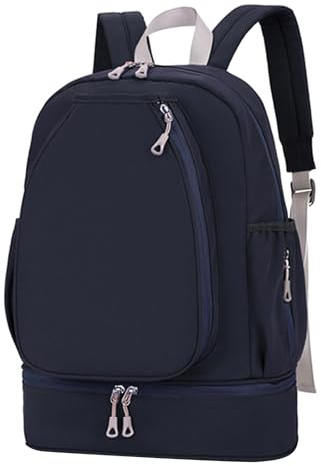 DimyFew Tennisrucksack Und Tennistasche für 3 Schläger Sporttasche Auch Als Tagesrucksack mit Belüftetem Schuhfach für Männer Und Frauen Im Club