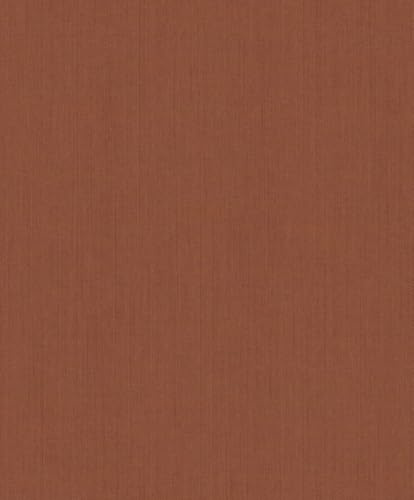 Sanders & Sanders papier peint uni terracotta 53 cm x 10.05 m