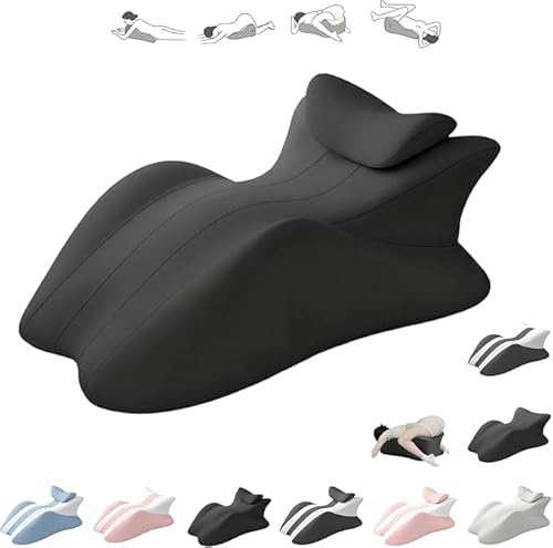 Sex Kissen für die Paare mit Memory Foam Weiches Keilkissen mit ergonomischer Stützfunktion für verschiedene Positionen zum Sitzen und Liegen Lendenkissen Erotik Multifunktionskissen für intensiveren