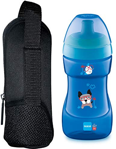 Set-Angebot: MAM Thermal Bag + MAM Sports Cup 330ml (Blau/ Schwarz)