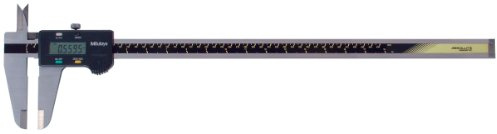 Mitutoyo 500-505-10CAL Absolute Digimatic Caliper with Calibration, Stainless Steel Jaws, 0-18 (0-450mm) Range, 0.0005 (0.01mm) Resolution, -0.002 Accuracy