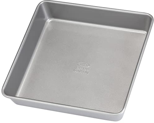 Stellar James Martin Non-Stick 9 Square Cake Tin, Heavy Duty High Grade Steel, Dishwasher Safe, Internal Dimensions 23cm x 23cm x 4cm