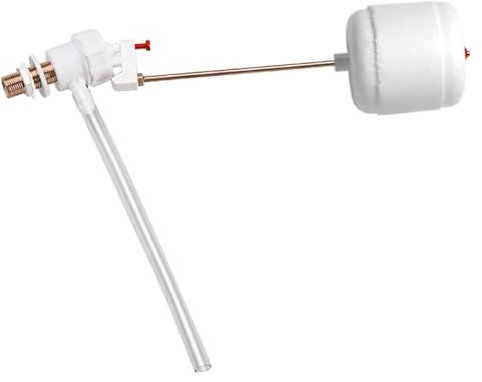 Fominaya - Grifo Flotador Cisterna Universal 3/8” - Compatible con Roca,Válvula de Llenado Inodoro, Silencioso y Antirretorno, Mecanismo Cisterna WC, Ahorro de Agua