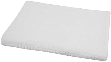 my Hamam, Massageliege Handtuch, Frottee in weiß, Auflage für Therapie- und Kosmetikliegen ca. 100x200 cm und Gewicht ca. 1100 g