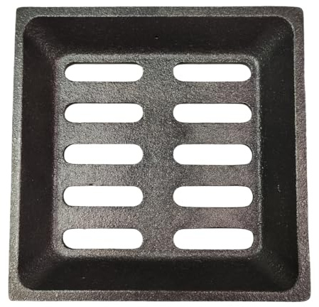 Grille à cendres pour poêles à cheminée Faro de Justus - fonte - dimensions d'encastrement parfaitement adaptées