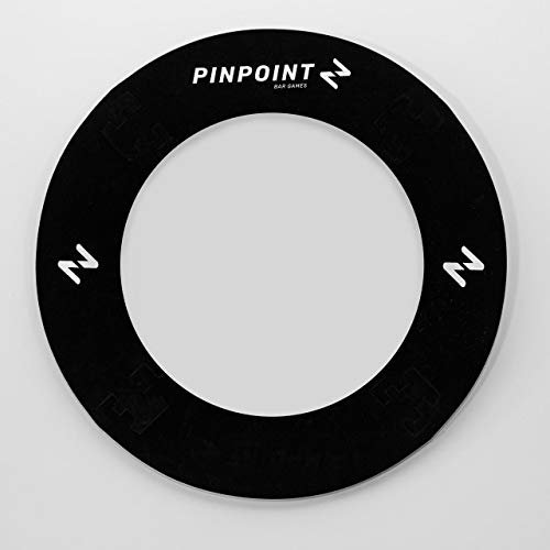 Pinpoint Eva-Schaumstoff Dart Surround - Reversible Dart Schutzring | Dart Wandschutz mit zusammensteckbarem Design | 4X Teile für einfache Montage | Darts Zubehör