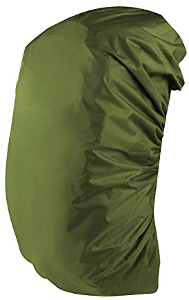 Alephnull Protege Sac a Dos Pluie 30-100L Housse Pluie Imperméable Sac à Dos Protection Anti-Pluie avec Bandes Réfléchissantes Le Cyclisme, la randonnée, Le Camping (Vert Militaire, 70-80L)