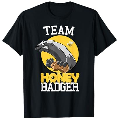 Team Honey Badger - Maglietta Honey Badger Maglietta