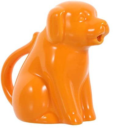TOPBATHY Taza De Leche De Cerámica Para Diseño De Perro Jarra Para Salsas y Leche Fácil De Limpiar y Aislamiento Térmico Color Aleatorio