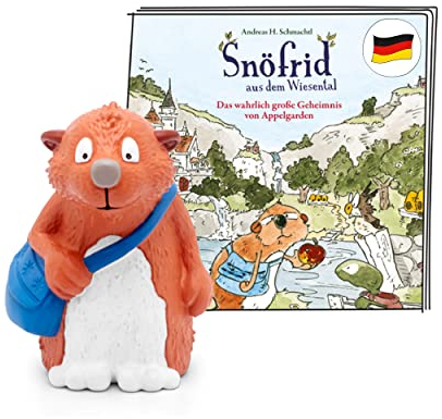 tonies Hörfiguren für Toniebox, Snöfrid aus dem Wiesental – Geheimnis Appelgarden, Hörbuch für Kinder ab 5 Jahren, Spielzeit ca. 90 Minuten