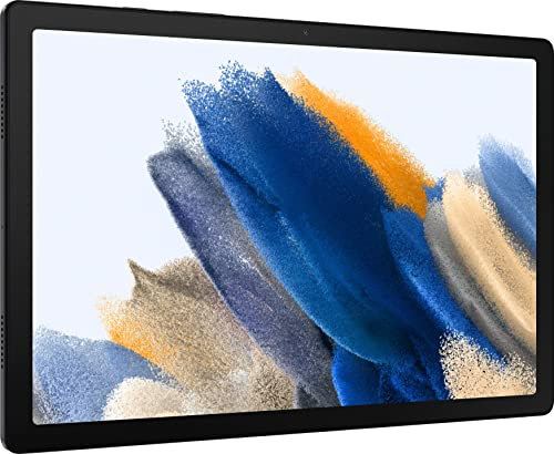 Samsung Galaxy Tab A8 2022 LTE Calls + WiFi 10.5 7040 mAh 8MP SM-X205 International Version Dual Cam (Not Verizon Boost At&t Cricket Metro PCS) + (w/Fast Car Charger Bundle) (Gray, 64GB + 4GB)