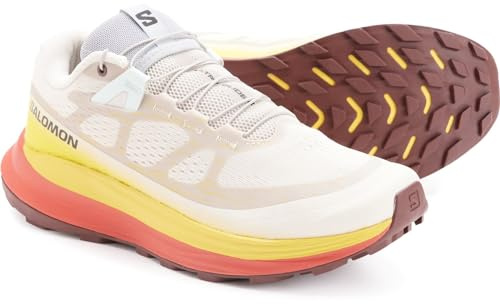 Salomon Ultra Glide 2 Traillaufschuhe, Rainy Day/Frees/Ho, 7, Rainy Day/Freesia/Hot Sauce, 40 EU