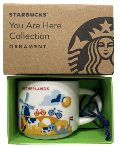 STARBUCKS - You Are Here Ornament The Netherlands City Collection - Mini tazza espresso, 59 ml