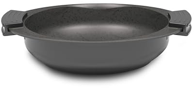 Tognana Avantspace, tegame 2 manici 24 cm, alluminio, nero