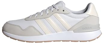 adidas Damen Run 60S 4.0 Shoes, Cloud White/Chalk White/Grey One, 40 2/3 EU
