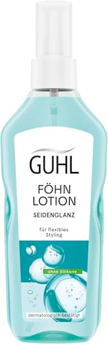 Guhl Föhn Lotion - Inhalt: 150 ml - Seidenglanz - Für flexibles Styling - Haartyp: alle (Packung mit 5)