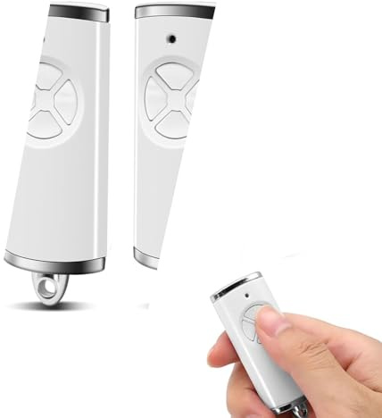 Compatible avec H0rmann BS Télécommande Portail HSE4 868 BS, HSE2-868-BS, 4 canaux, Rolling Code, Telecommande Tubauto, Telecommande Portail