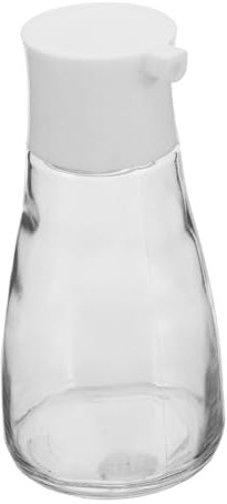 ULTECHNOVO Bottiglia Dispenser Olio Da Cucina in Vetro Trasparente Contenitore Per Distributore Anti-versamento Per Condimenti Liquidi