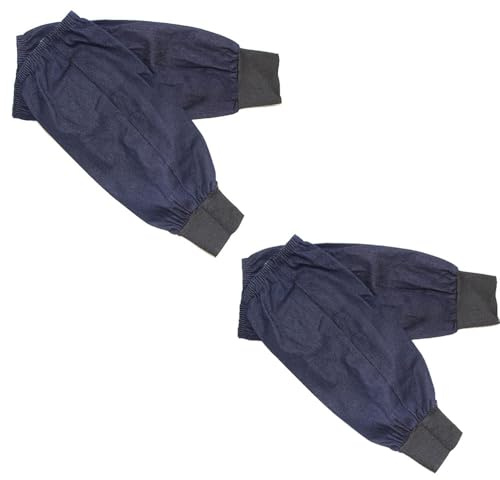 Manicotti di Protezione per Braccia, in Denim, Maniche per Lavori di Saldatura Protezione del Braccio Protezione Protezione del Braccio per Giardinaggio, Magazzini, Lavori di Fabbrica (2 Paio)