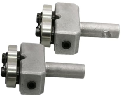 2 guide per seghe a nastro in legno con cuscinetti a sfera per sega a nastro da 22,9 cm, facili da installare, accessori per perno guida antiusura