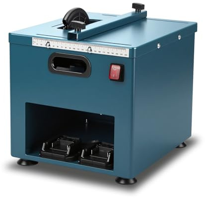 Scie de Table Compatible avec Makita 18V Professional Scie Circulaire sur Table Sans Fil Moteur Sans Balais 6500U/min Hauteur de Coupe de 50 mm, Ø 125 mm Lame de Scie Guide Parallèle (Sans Batterie)