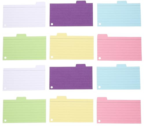 WHAMVOX Blocchi per Scrivere 6 Pezzi Quaderni Piccoli per Appunti Righe Orizzontali Carta Compatta Design Comodo da Trasportare per Studio e Ufficio Colore Casuale