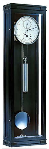 Hermle Pendelwanduhr Regulator Greenwich Schwarz 91cm- 70875-740761