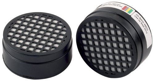 wolfcraft Wechselfilter A1P2 (CE) I 4852000 I Ersatzfilter für Halbmaske