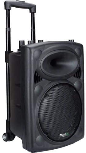 Ibiza Sound PORT8UHF-BT - Megafonía portátil, 8 pulgadas, color negro
