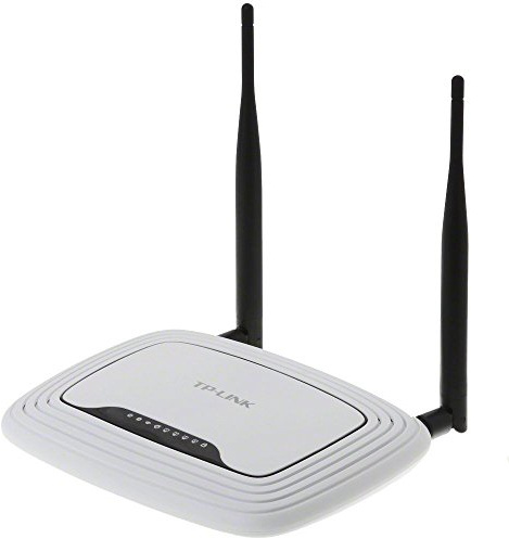 TP-Link TL-WR841ND N300 WLAN Router (für Anschluss an Kabel-/DSL-/GlasfaserModem, 300 Mbit/s(2,4GHz), 2 abnehmbare antennen, IPv6, WPS, Print/Media/FTP Server)