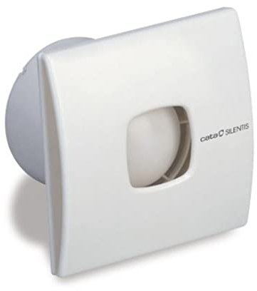 CATA SILENTIS 12 Aspiratore Bagno Serie Standard Fissaggio senza Viti e Facile Pulizia Classe Energetica B Aspiratore da Bagno Silenzioso ed Efficiente 17 cm di Larghezza