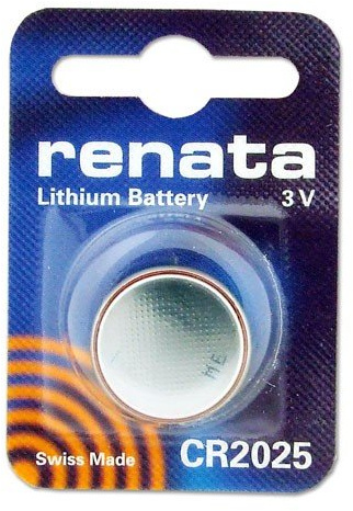 1 x Renata 2025 Swiss Made Lithium Coin Cell Battery