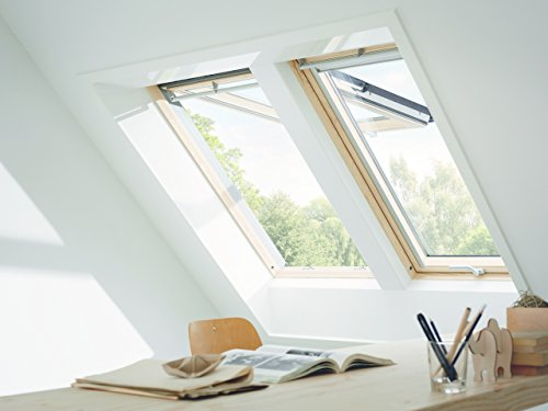 VELUX Klapp-Schw.Fenster GPU SK06 0062, Polyur. Schallsch Alu 114x118