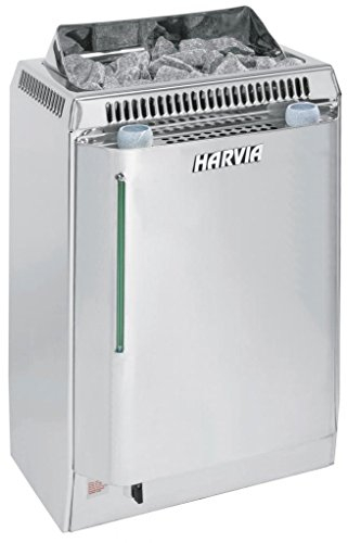 Harvia Topclass Saunaofen mit Verdampfer - KV50SE 5,0 kW wird separates Steuergerät benötig, Edelstahl