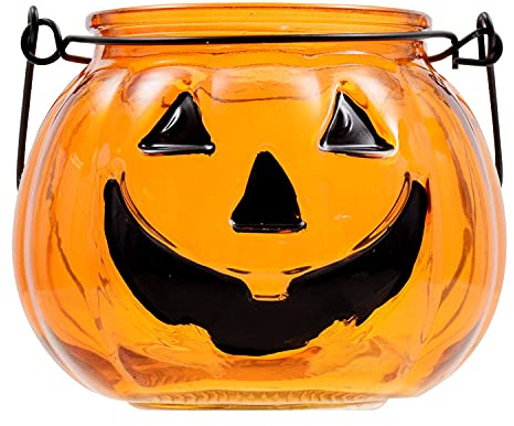 Halloween Pumpkin Tealight Candle Holder