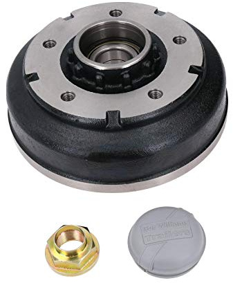 AB Tools 250 x 40 mm bromstrumma och lager för Ifor Williams Trailer 5 stift 6–1/2 tum PCD