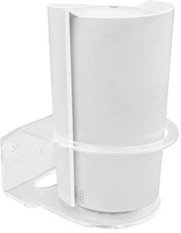 Becemuru - Supporto da parete per supporto da parete in acrilico per sistema Deco Tri-Band WiFi 6 Mesh (Deco X90,X95,Deco X50-5G,Deco X80-5G,X73,X73-DSL) (confezione da 1)