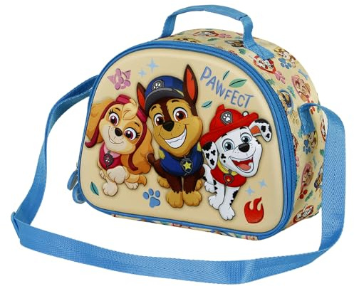 Paw Patrol Friendship-3D Frühstückstasche, Blau, 25,5 x 20 cm
