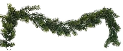 Tannengirlande in naturgetreuer Optik L 120 cm - 80 Zweige - künstliche Tannengirlande - Weihnachtsgirlande Dekogirlande Weihnachten - Innen- und Aussenbereich (Tannengirlande L 120 cm / 80 Zweige)