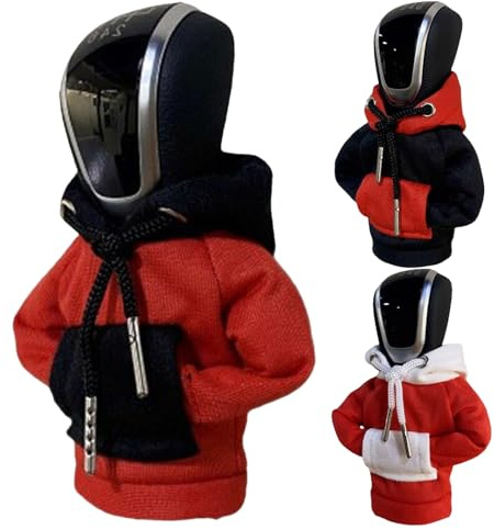 Auto Schaltknauf Abdeckung, 1/3 Stück Schalthebel Haube Schaltknauf Hoodie, Schaltknauf Abdeckung, Pulli Hoody, Schaltknauf Überzug Schaltknauf Hoodie Abdeckung, Schalthebelhaube Für Auto Zubehör