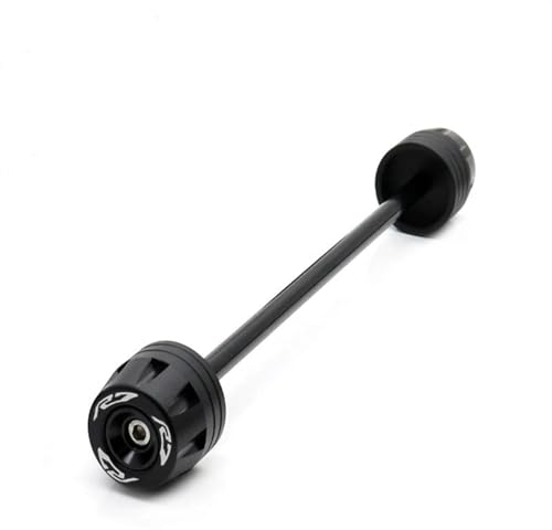 CSSPDM Vorderachse Gabel Crash Slider Motorrad Anti-Falling Rahmen Slider Protektoren Für YZF R7 2021 2022 2023(Black)