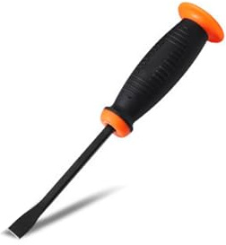 Aurgiarme Heavy Duty Pry 8 12 18 24 Inch Curved Strikes Cap Screwdriver Cowbar Tool With Ergonomic Handle Puller
