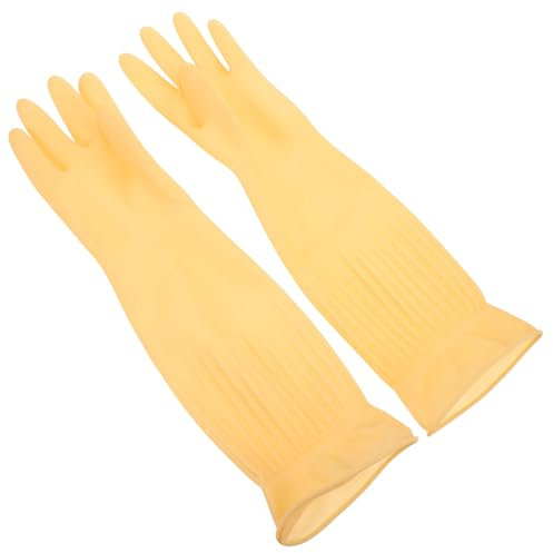 SEWOART 2stücke Wasserdichte Geschirrspülhandschuhe Mit Rutschfester Oberfläche Langlebige Reinigungshandschuhe Für Küche Und Komfortabel Und Schützend